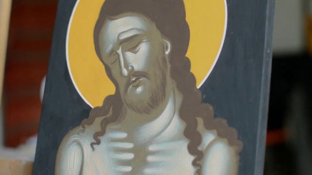 Byzantine Icon Painting: The Crucifixion of Jesus