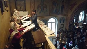 Хор храма Архистратига Михаила - Ныне отпущаеши - Демественное - Александр Кастальский