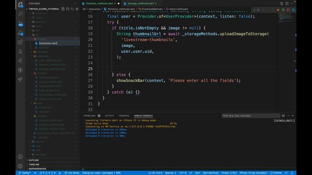 Build an INSANE Twitch Clone | Flutter Live Streaming App with Backend | Agora