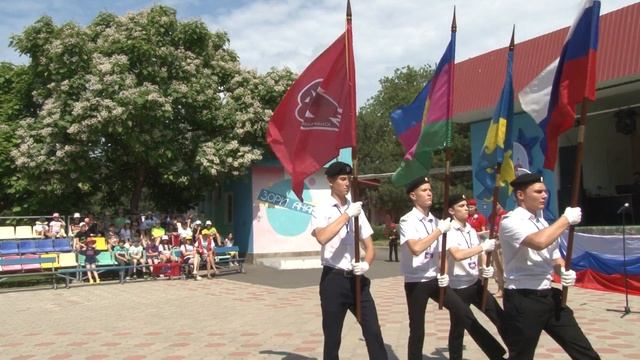 Будущее страны. В Анапе стартовала лагерная смена «Юный патриот России»