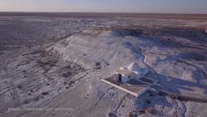 Подземная Акмечеть Бекет-Ата и не только... с высоты птичьего полета