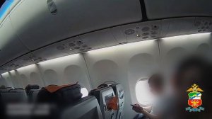 В Горно-Алтайске привлекли женщину  за нарушение общественного порядка на борту самолета