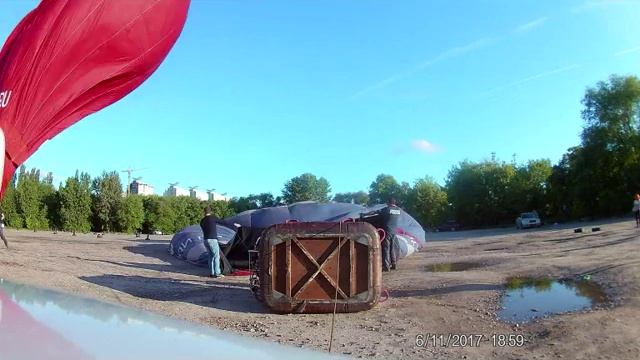 Взлет от Северного моста_Воздухоплаватели Воронеж.wmv смотреть онлайн