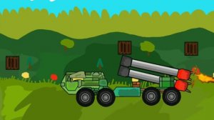 Создание Ракетницы НС- сражение против супер Е-100(1.4) мультики про танки