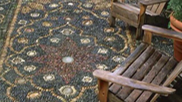 БЕРИ И ДЕЛАЙ: КАК САМОМУ СДЕЛАТЬ САДОВЫЕ ДОРОЖКИ из камня, гальки и спилов смотреть онлайн