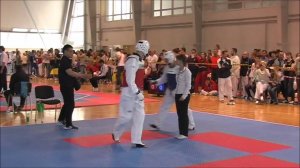 Taekwondo WTF. 17.05.2014 Moscow Challenger. Матвеенков-Сеничев