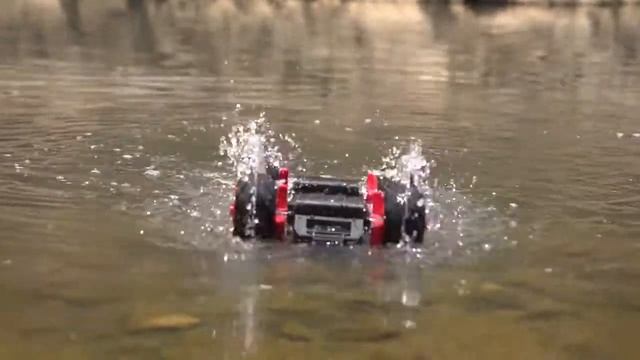 Машина Амфибия на радиоуправлении 31см полный привод смотреть онлайн