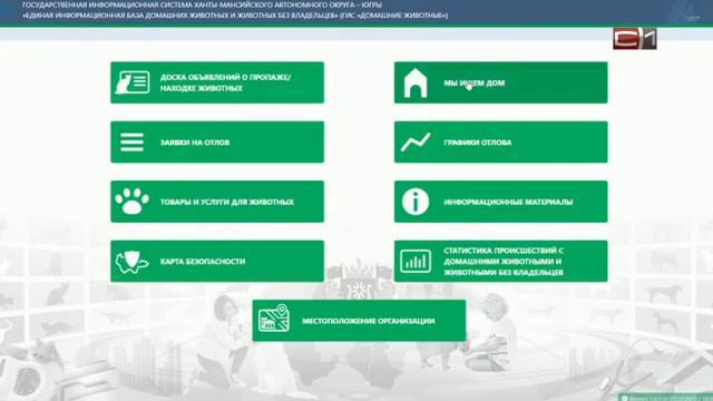 В Югре заработала единая база данных животных смотреть онлайн