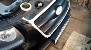 Hyundai Santa fe 2. Взбадриваем внешность! Решетка, суппорта)