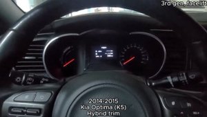 Evolution of Kia Optima / K5 Goodbye Chime 2011-2021 | 기아
