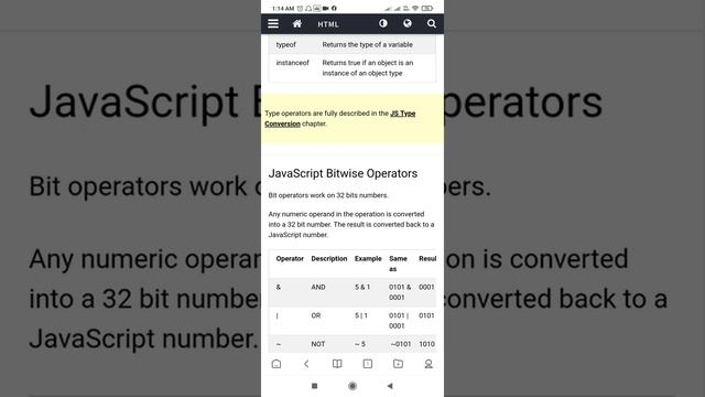 Java Script operator| Java Script in PHP|JS Operator