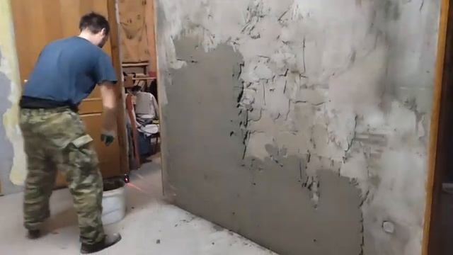 Ремонт в гостиной #ремонт #штукатурка #откосы #штукатурныеработы #дом #ремонтдома #старыйдом