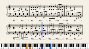Gennady Gladkov - The Bremen Town Musicians' Song - Piano