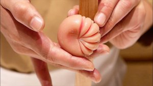 Сладости: Японские цветок. Конфеты, традиционные сладости. Токио, Япония.