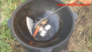 Креветки жареные в казане. Рецепт