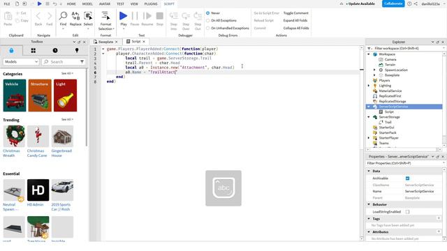 Создание полоски в Роблокс Студио смотреть онлайн