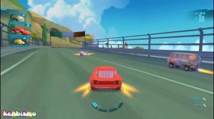 Radiator Lightning race at Mountain Run, Cars 2 The Video Game PC Gameplay 1080p HD