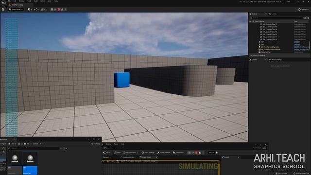 Передача данных между блюпринтами в Unreal Engine | Blueprints в Unreal Engine 5 | ARHITEACH