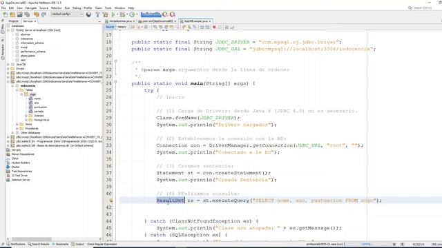 Conexión Básica a BD con Java JDBC смотреть онлайн