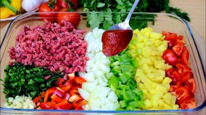 ??БЫСТРЫЙ ?ВКУСНЫЙ УЖИН ИЗ ПРОСТЫХ ПРОДУКТОВ❗ УЗБЕКСКАЯ КУХНЯ