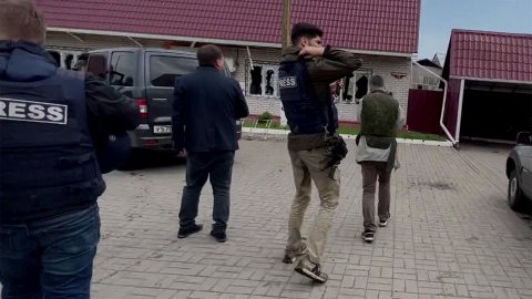 Российские журналисты попали под обстрел ВСУ в Белгородской области