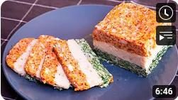 Паштет из сала делаем рулетом