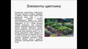 Разбивка цветника