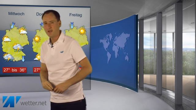 Erstmal weiterhin Hitze, dann wird´s spannend! (Mod.: Dominik Jung) смотреть онлайн