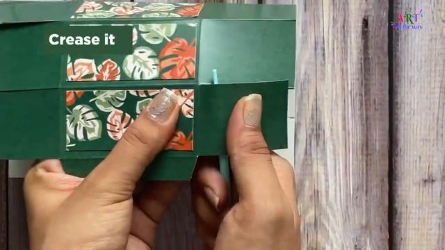 Шестиугольная коробка. Подарочная коробка своими руками. Оригами. Лайфхак. @createamiracle