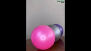 Как накачать надуть мяч для пилатеса йоги фитнеса гимнастики how to pump up the мini ball pilates