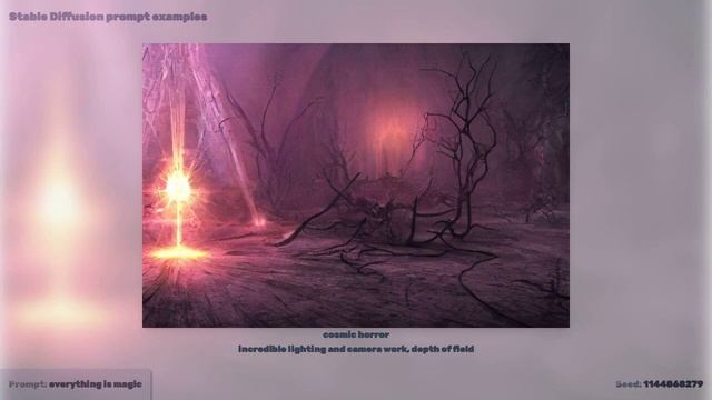 Stable Diffusion - Magic - Prompt examples смотреть онлайн