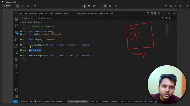 Map, Set, WeakMap, WeakSet in JavaScript | DSA in JavaScript