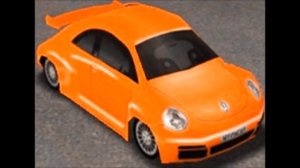 VW New Beetle Rsi Color Orange in MM1 & MM2