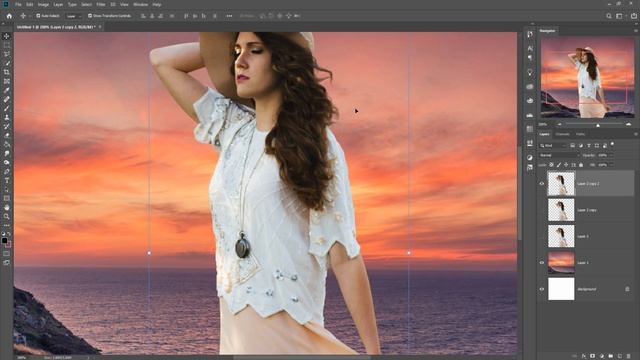 1 Minute Match Color Automatic In Photoshop смотреть онлайн
