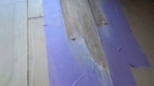 Repair water damage on wood floor - Easy beginner do it yourself improvement