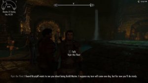 The Elder Scrolls V : Skyrim - Thieves Guild Members React about becoming Guild Master