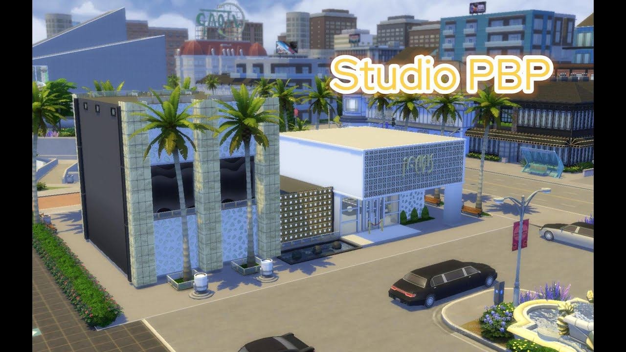 Студия ПБП🍸✨│Строительство│NO CC [The Sims 4]