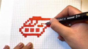 Как нарисовать вертолёт по клеточкам