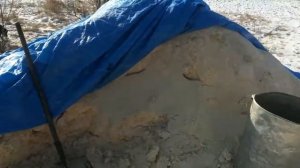 Упаковка и сушка опилок в мешках для подстилки свиньям и курам