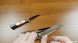 Зачем делать на складной финке НКВД спуски в ноль?