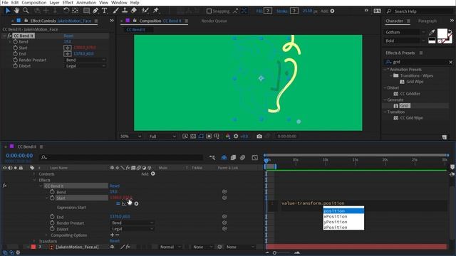 CC Bend It + CC Bender | Effects of After Effects