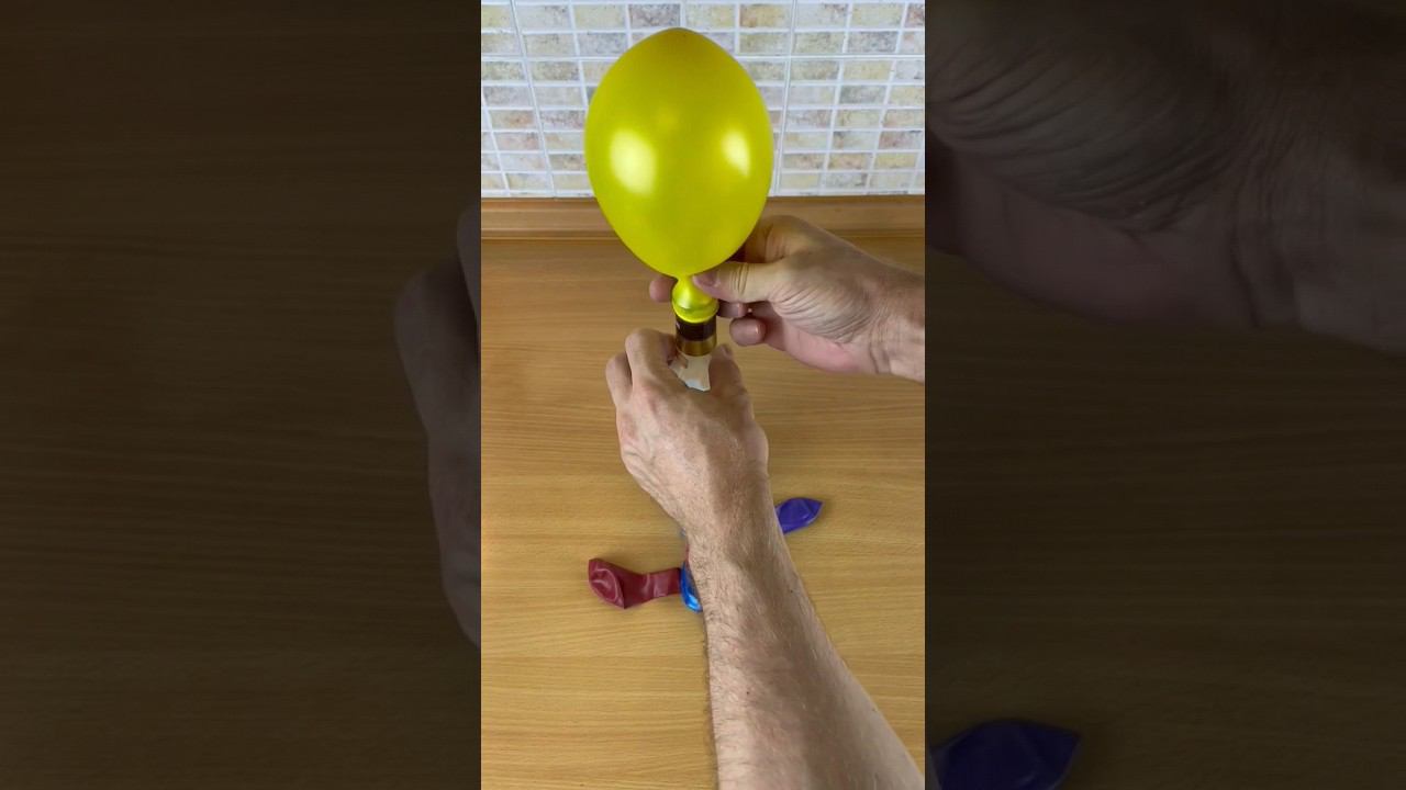 Как надуть воздушный шар