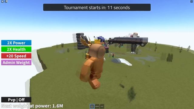 Я КУПИЛ *АДМИН ПРЕДМЕТ* ЗА 300 РОБУКСОВ! И СТАЛ СИЛЬНЕЙШИМ КАЧКОМ В МИРЕ? ROBLOX Роблокс смотреть онлайн