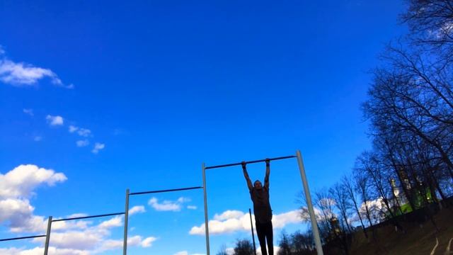 ЭТО МОЯ УТРЕННЯЯ ТРЕНИРОВКА ДИНАМИКИ + БАЗЫ НА ТУРНИКЕ смотреть онлайн