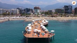 Красивый и просторный район Оба, один из самых больших районов Алании.