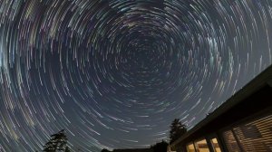 Star trails with single image.  Photoshop and After Effects assistance