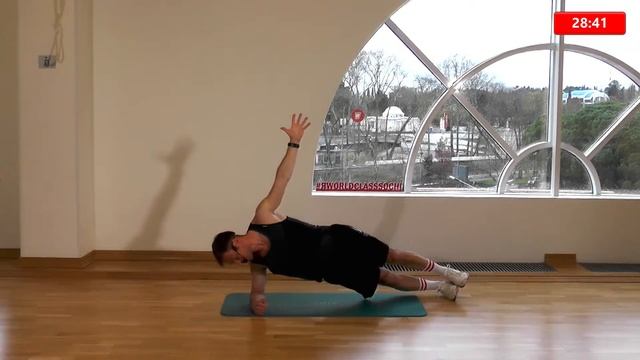 ABS + STRETCH&GO с Андреем Кухаренко | 6 апреля 2023 | Онлайн-тренировки World Class смотреть онлайн