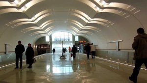 станции Лесопарковая и Битцевский парк 28.02.2014