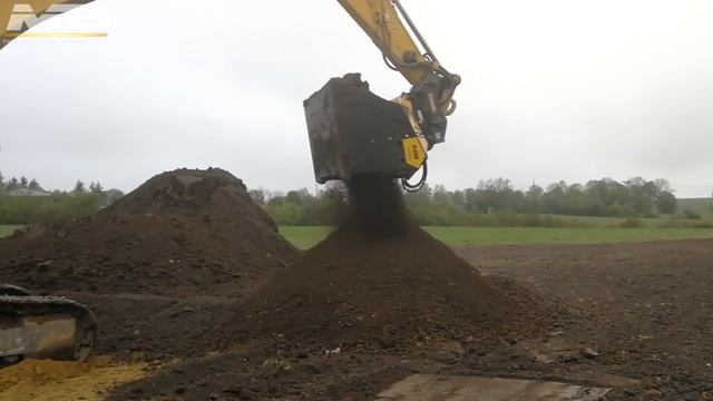 ПРОСЕИВАЮЩИЙ РОТОРНЫЙ КОВШ MB-HDS320 В РАБОТЕ! imparts55.ru смотреть онлайн