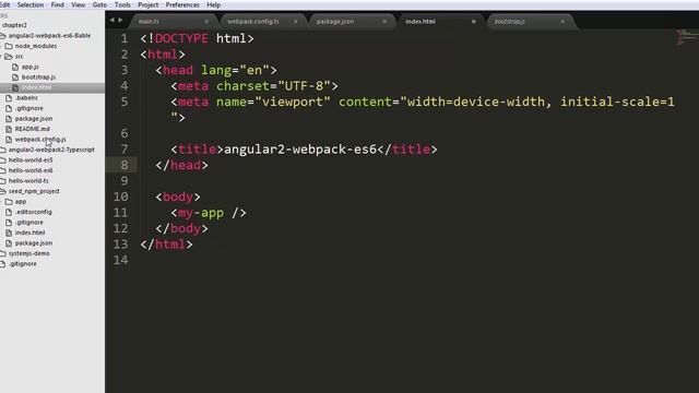 Angular Module Loader Webpack dev server смотреть онлайн